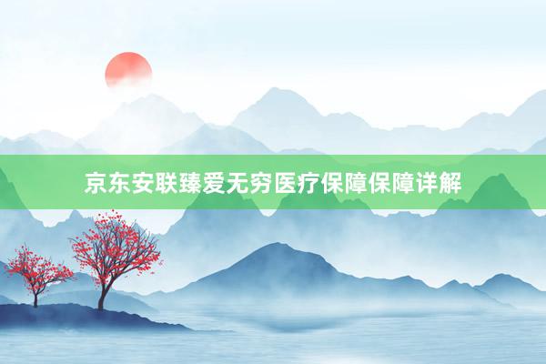 京东安联臻爱无穷医疗保障保障详解